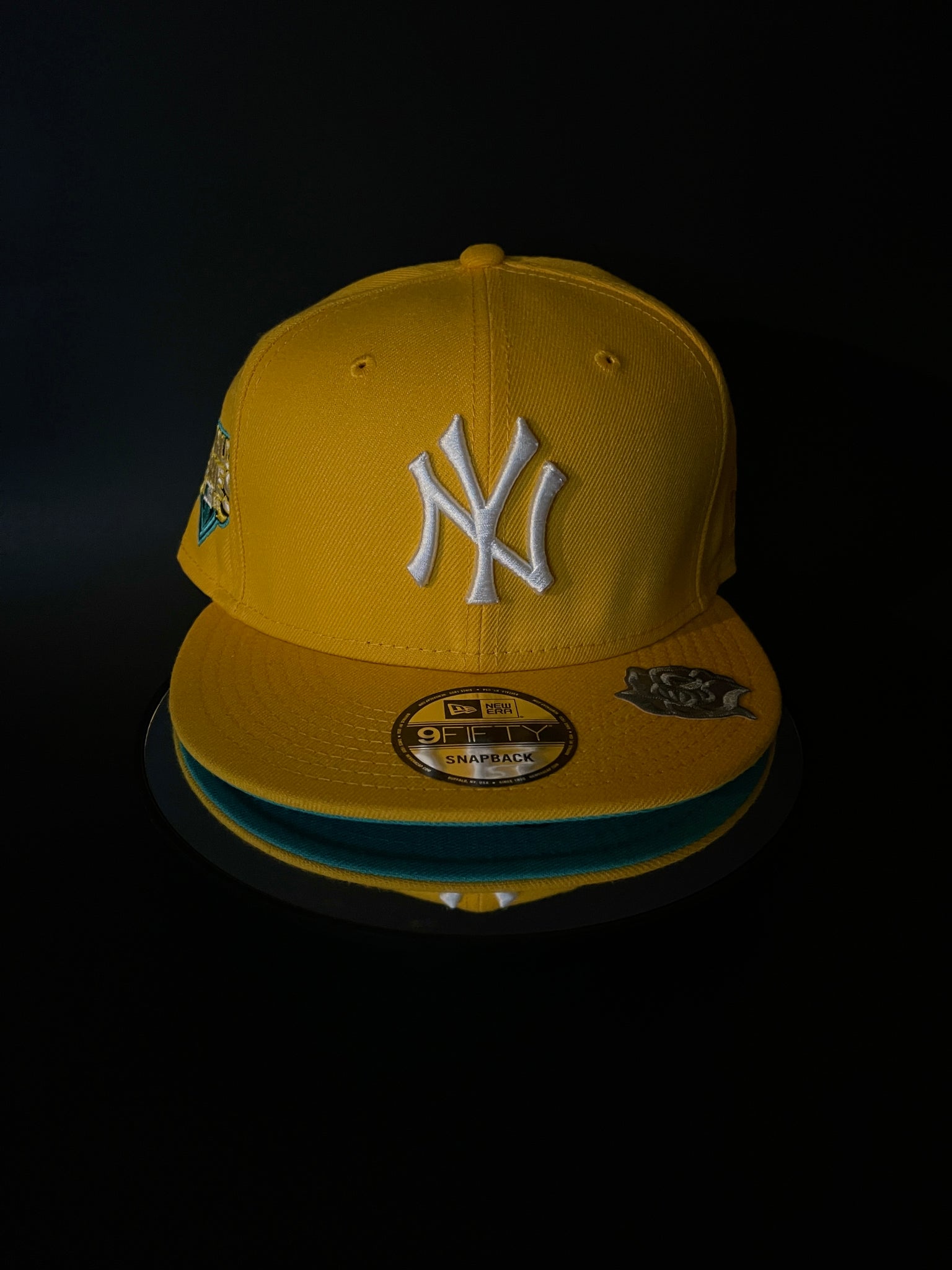 yellow yankees snapback