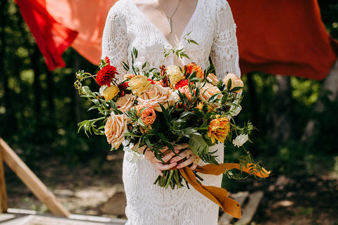 Wedding Inspiration Shoot: Woven Warmth at Point Labaddie Brewery