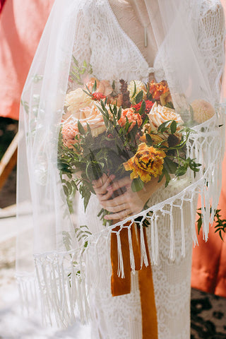 Wedding Inspiration Shoot: Woven Warmth at Point Labaddie Brewery