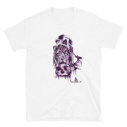 Custom clothing featuring original prison artwork Scary Face