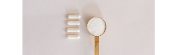 Collagen pills and powder
