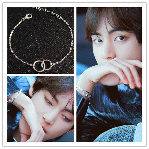 KDNA BTS V Bracelet Woven Hand Rope