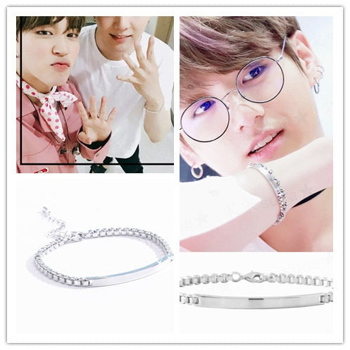 Bangtan Boys V Fashion Braided Bracelet