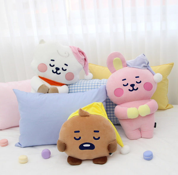 BT21 Dream Sleeping Cushion 1ea Available Now At Beauty Box, 52% OFF