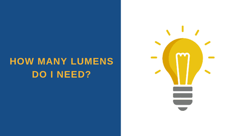 How many lumens do you need for outdoor lighting