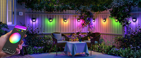 Smart LED Deck Lights Over 16 million tonal adjustments