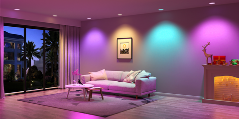 Smart Variable Lighting for Living Room