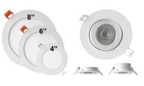 Lumary Wi-Fi Smart Canless Recessed Lighting 6 inch