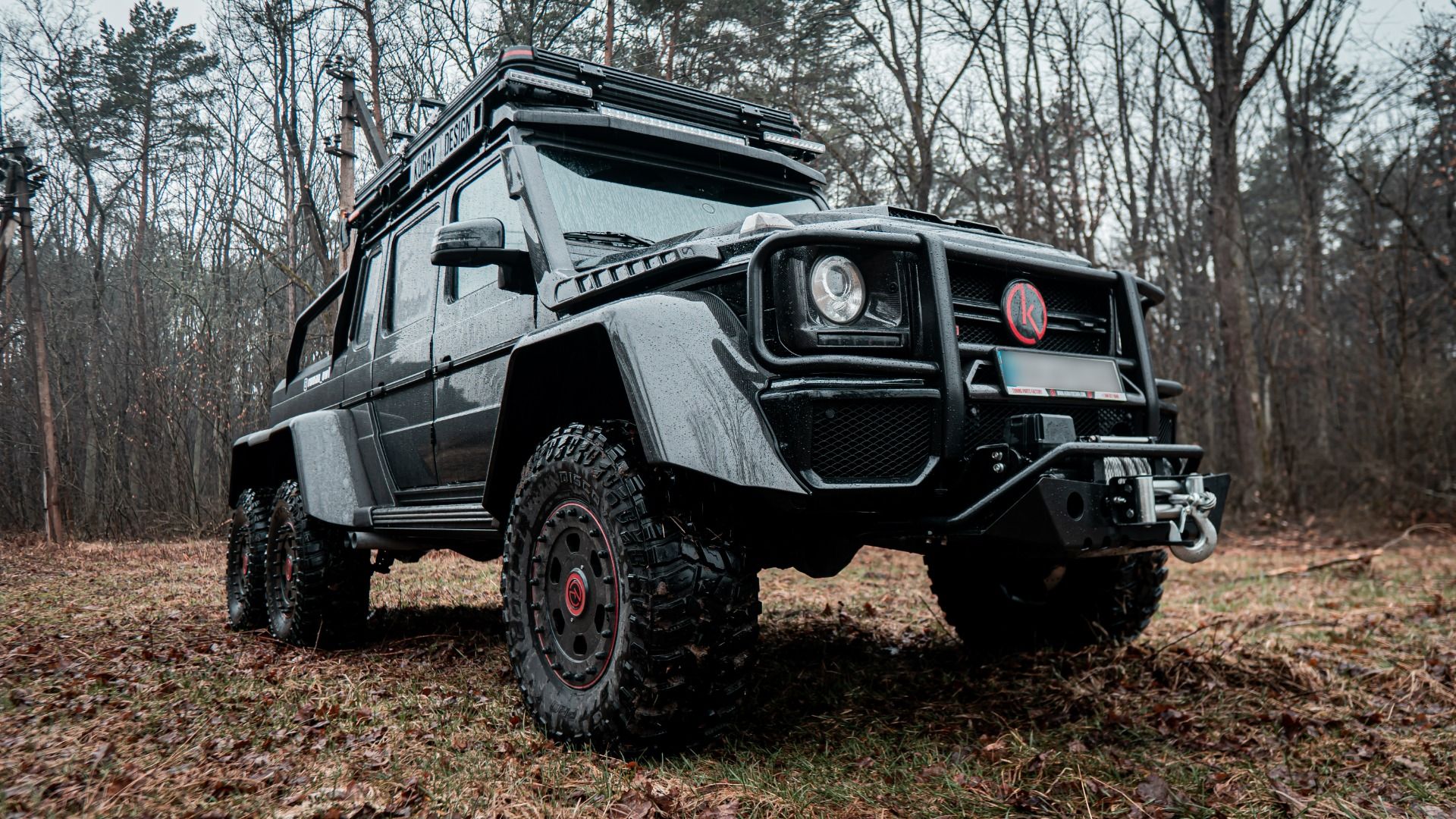 Kubay Design Mercedes-Benz G55 6x6 Expedition project