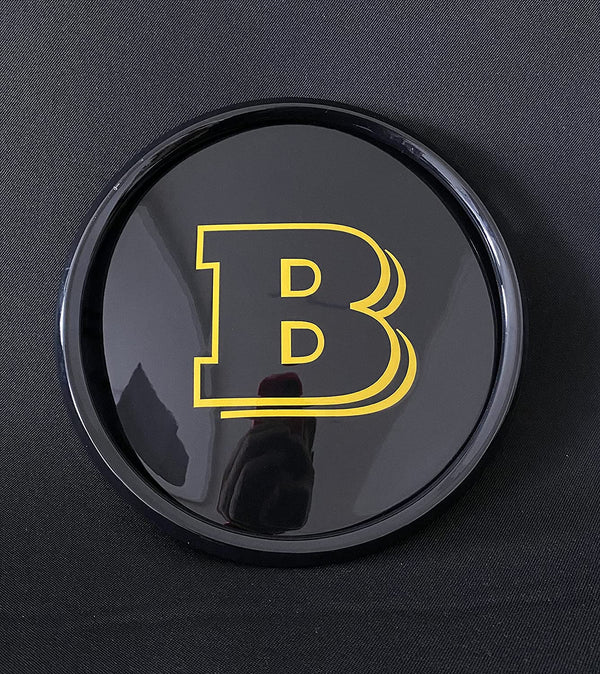 Powered by Brabus Emblem Logo Sticker Original New!