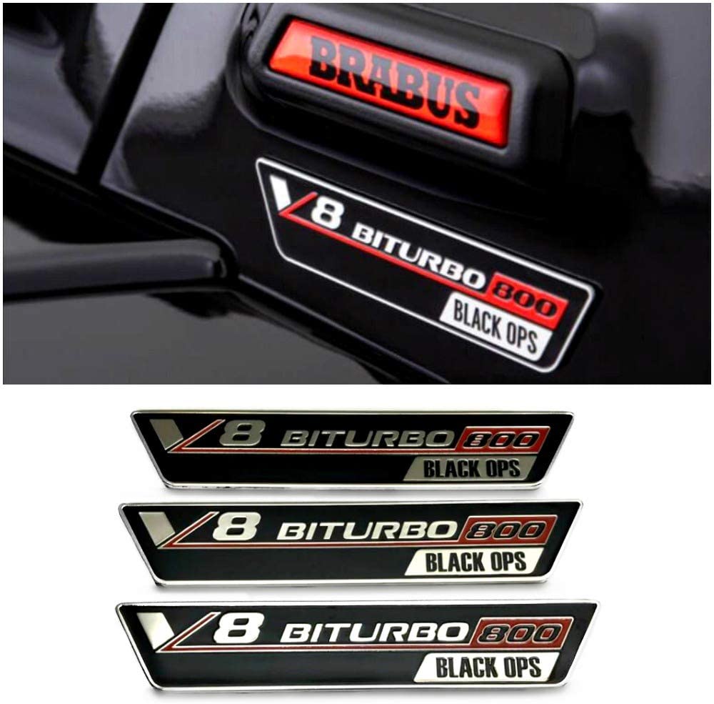 Brabus 800 badges stickers emblems logo set for Mercedes-Benz W463 W46 –  Kubay Carbon Company