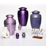 Purple Harmony Cremation Display Set 3