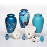 Azure Horizon Cremation Display Set 5