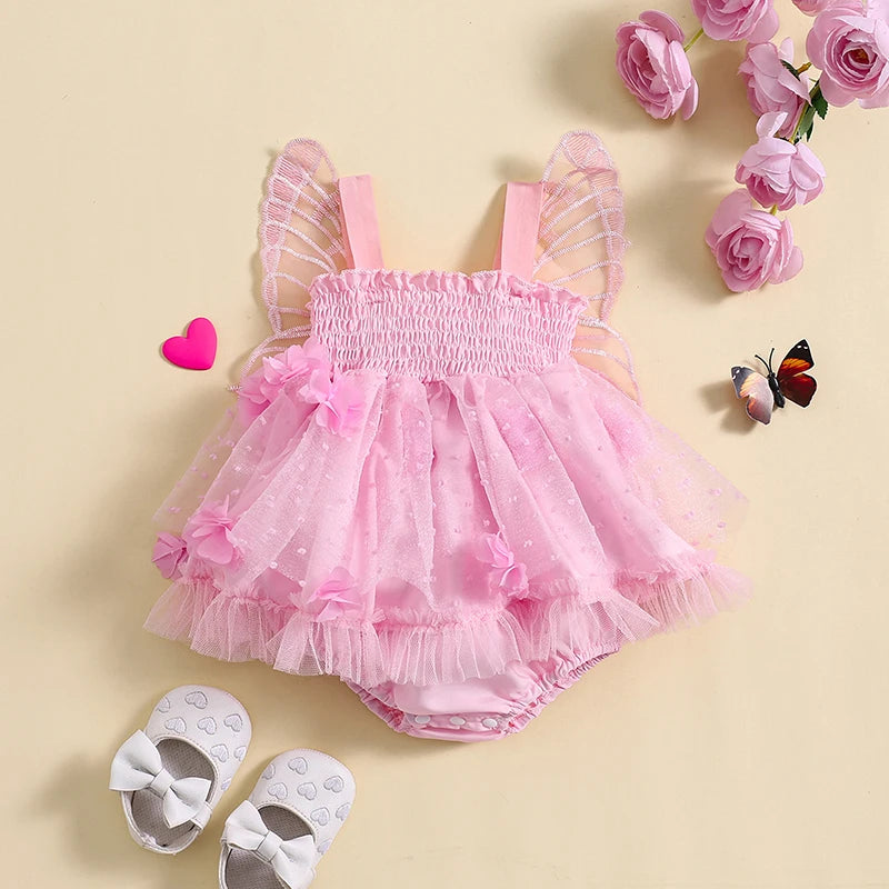 Butterfly Romper Dress