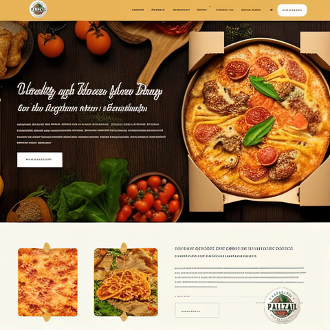 web design pizzeria intelligenza artificiale invasione creativa