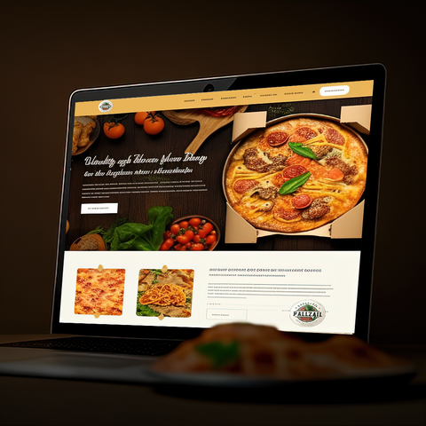 webdesign pizzeria intelligenza artificiale invasione creativa