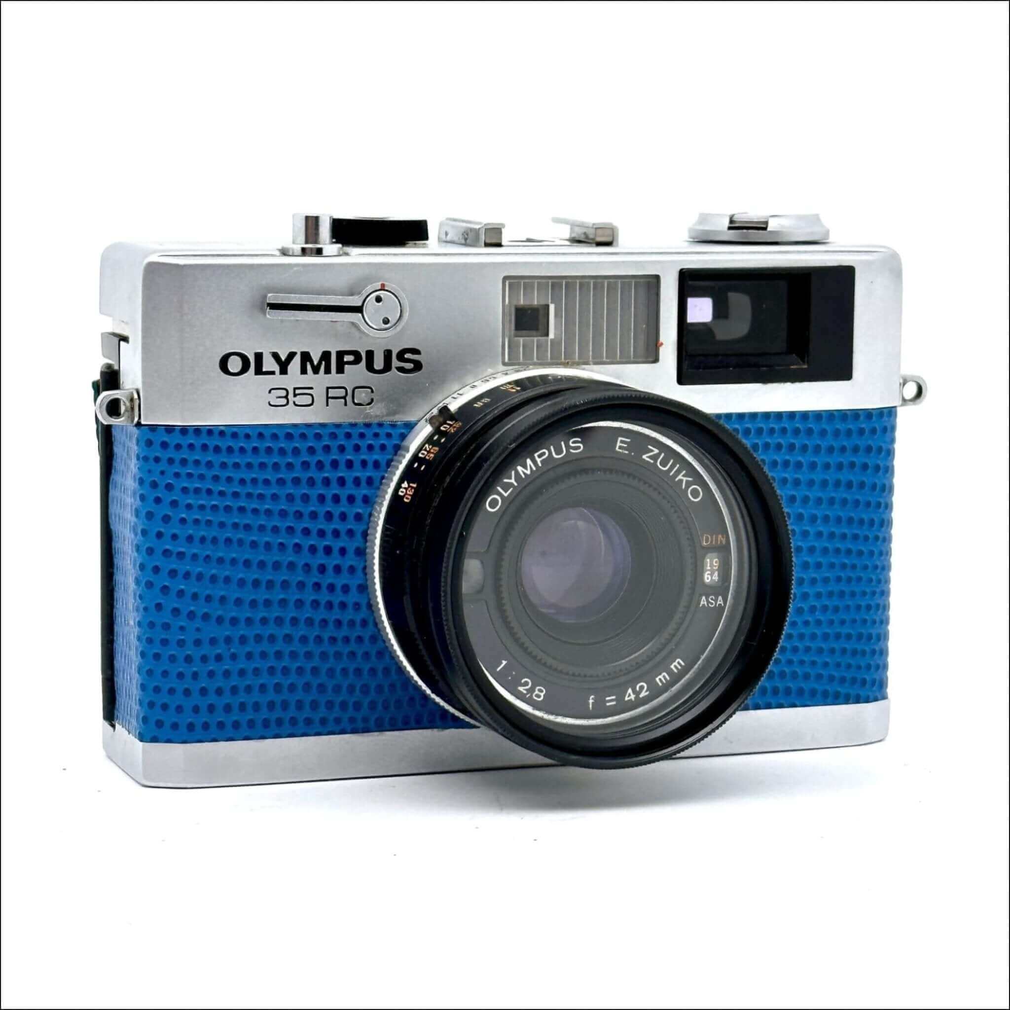 Olympus 35 Rc 35mm Used Yellow Rangefinder Film Camera – ArtByPino.com