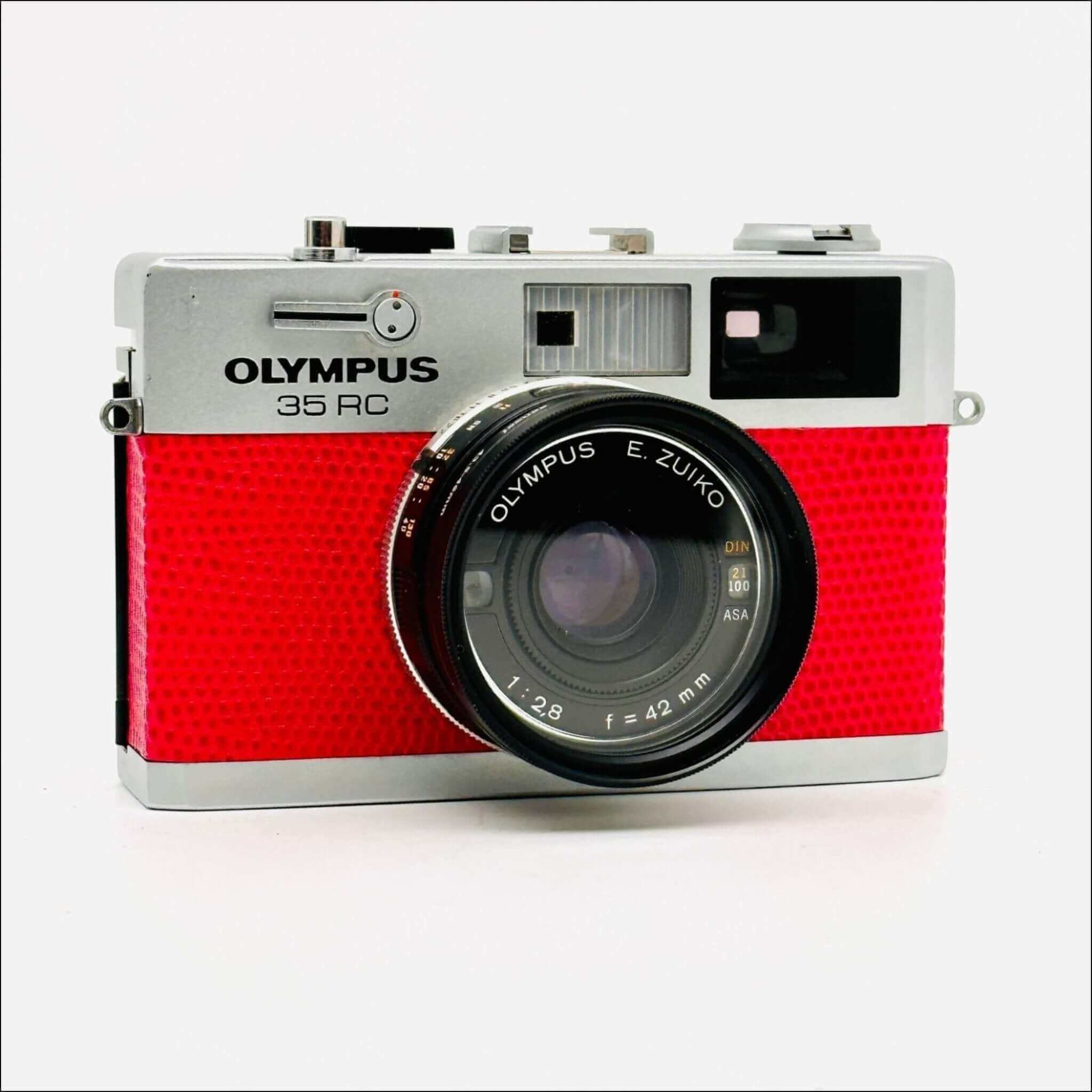 Olympus 35 Rc 35mm Used Yellow Rangefinder Film Camera – ArtByPino.com