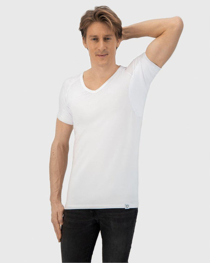 Løfte Tredive Eller Anti-sved T-shirt | Mænd | Slim Fit | Fibershirts.dk