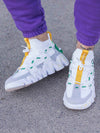 Sneakers Lift Neon-White