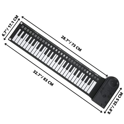 Magic Key™ - Clavier de piano à roulettes