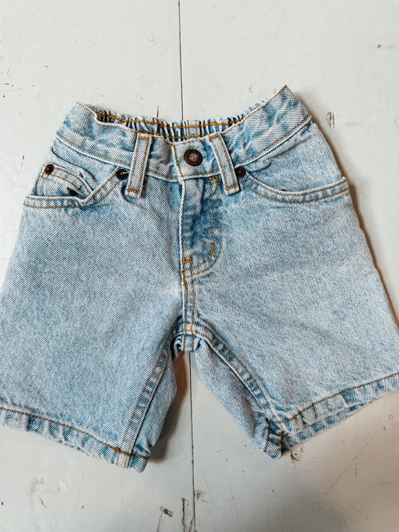 Vintage Light Wash Denim Shorts. 4T (104/110) – ryde and roam