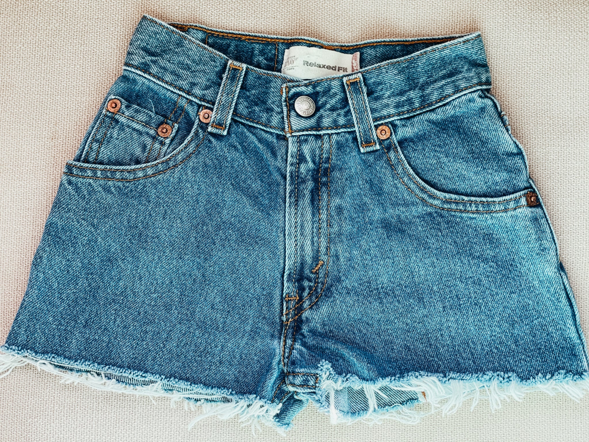 Vintage 550 Levi's Red Tab Cut Offs Size 6 Slim – ryde and roam