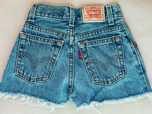 Vintage 550 Levi's Red Tab Cut Offs Size 6 Slim – ryde and roam