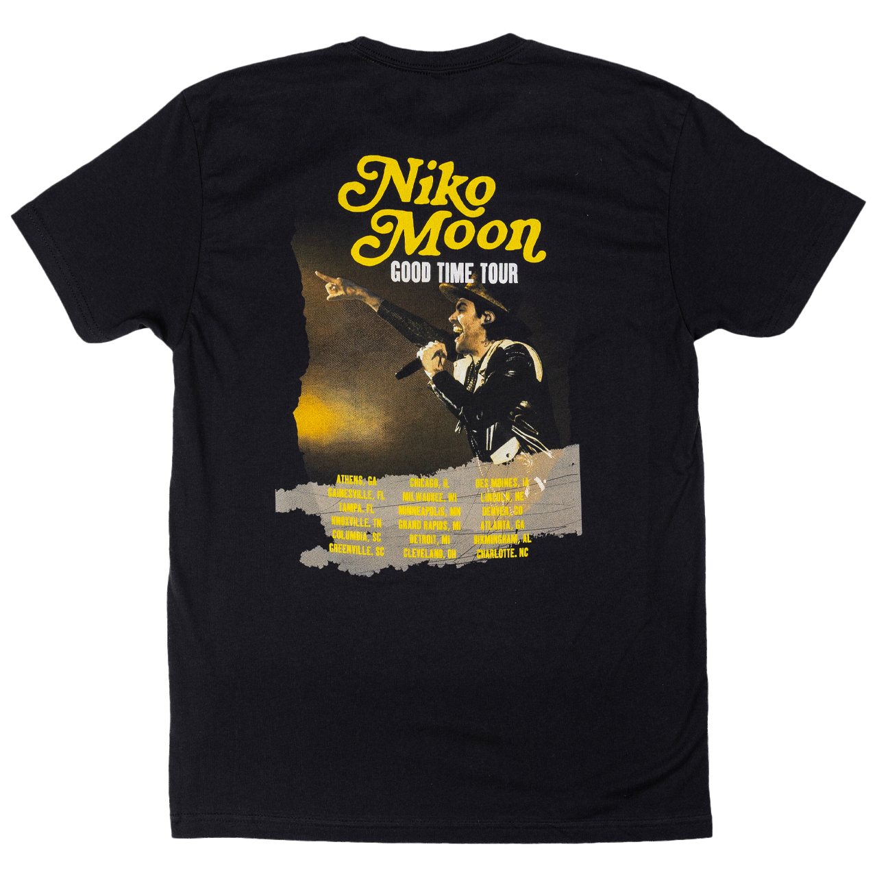 2022 Niko Moon Good Time Tour Tee Niko Moon Official Merchandise