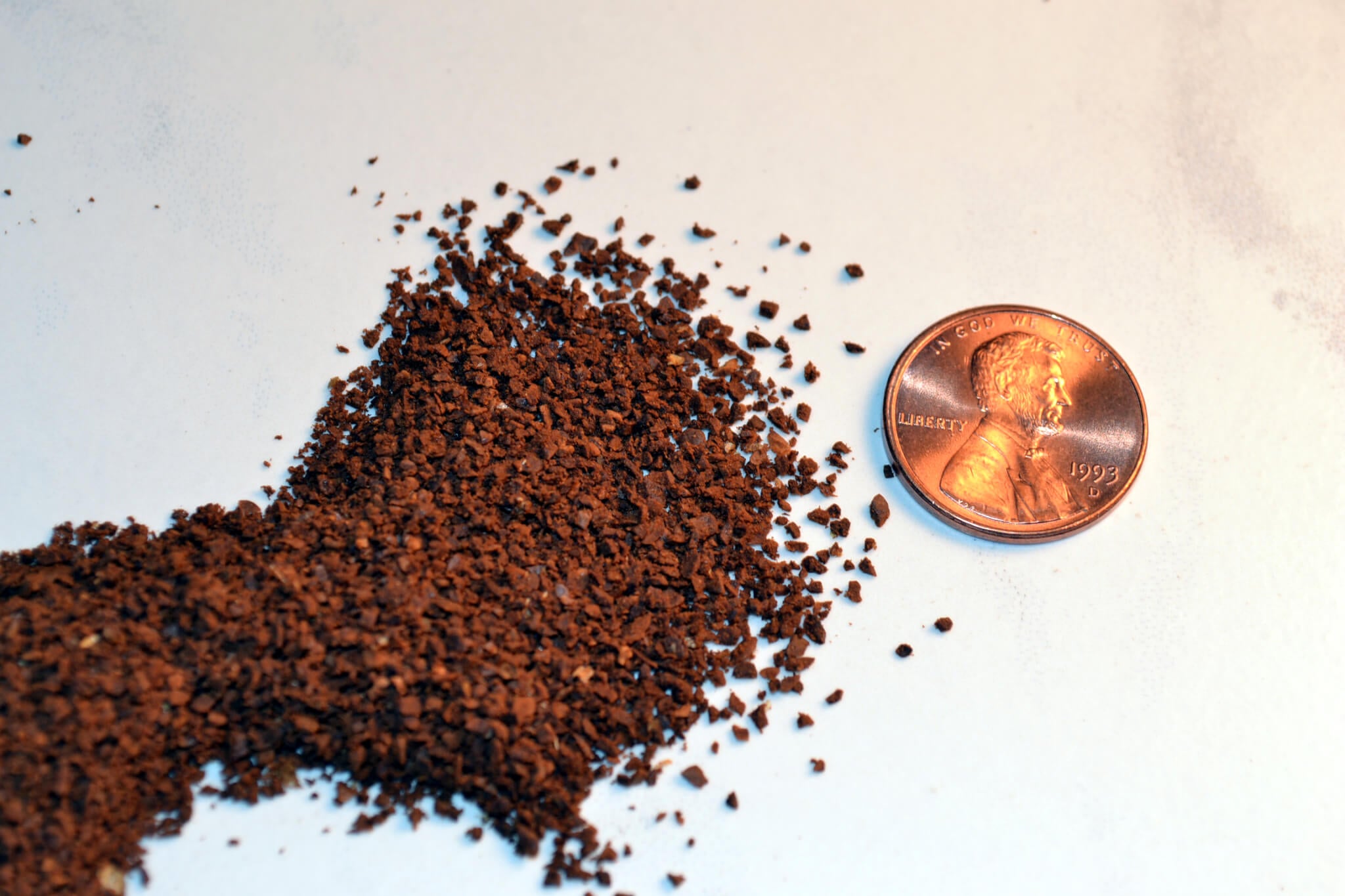 Ground coffee