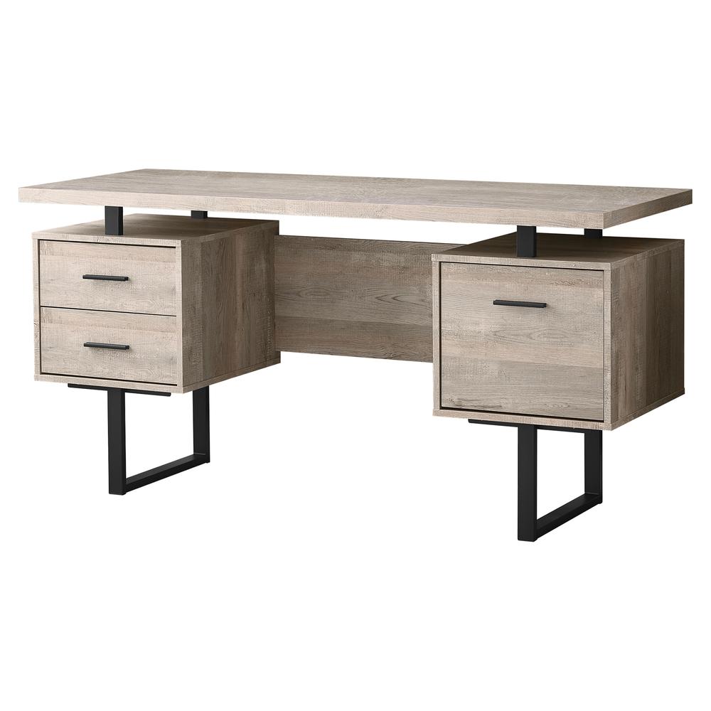 monarch specialties reclaimed wood desk