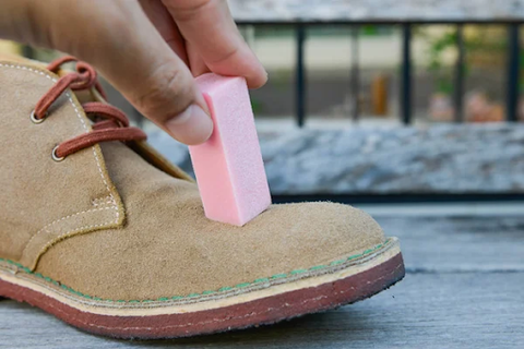 how to clean suede shoes without suede cleaner