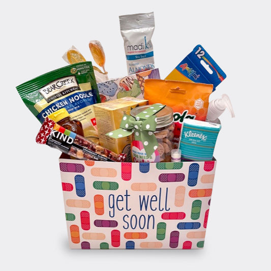 Gbds Don't Worry Be Happy Get Well Gift Set- get well soon gifts for women  - get well soon gift - 1 Basket