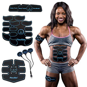 {yniguesincAbs Stimulator Muscle Toner - FDA Cleared | Rechargeable Wireless EMS Massager | The Ultimate Electronic Power Abs Trainer for Men Women & Bodybuilders | Abdominal, Arm & Leg Training (3 Motors) - PremiuODUCT_TYPE} from Flextone - Just $169! Shop now at YniguesincYniguesinc