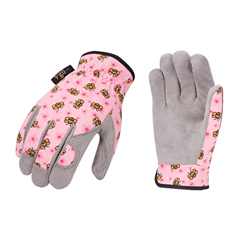 mordedura Círculo de rodamiento llave inglesa Vgo - 2 pares de guantes de jardinería para niños de 3 a 9 años, guant –  Los tornillos