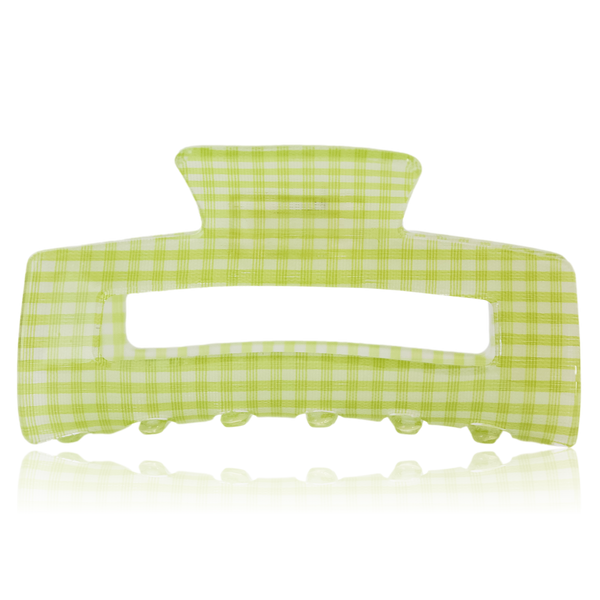 Picnic Date Claw Hair Clip in lime