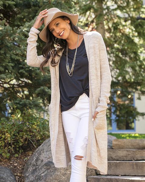 Grace & Lace Lush Bamboo Duster Cardigan - Babe Outfitters
