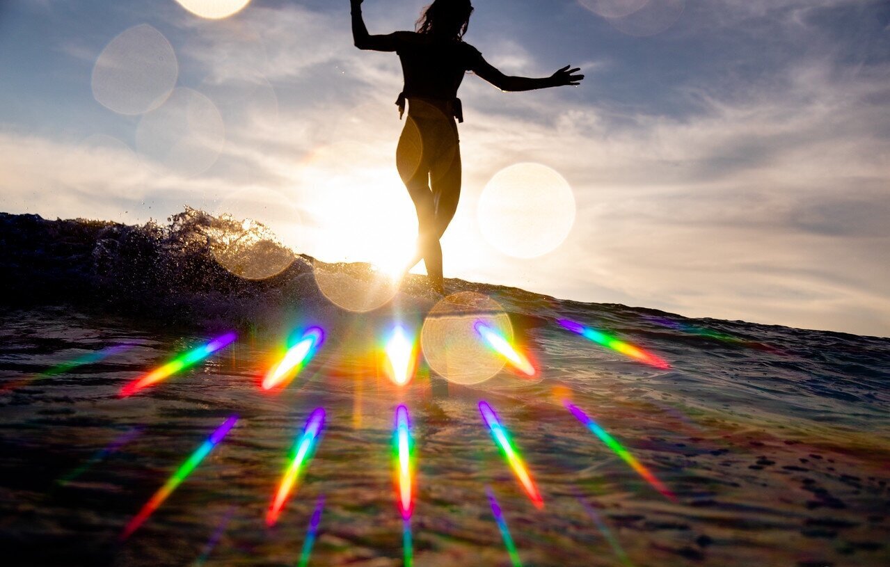 surf photography mademoiselle of the sea cross stepping