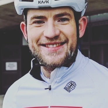 Andrew Kerr, co-founder of team type one style cycling.