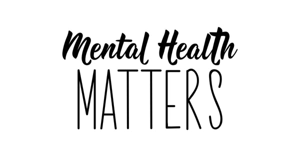 Mental Health Matters slogan depicting importance of mental health in diabulimia