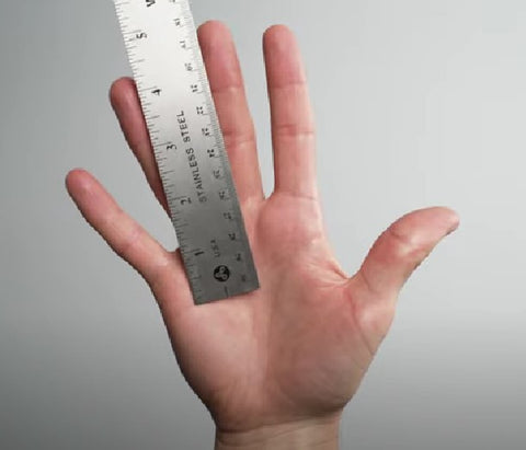 Tennis Grip Size Measurement 1