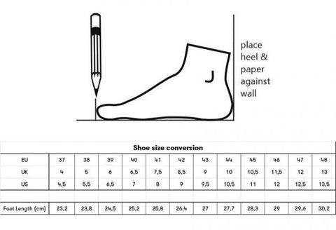 Shoe Fitting and Measurement for Tennis Shoes