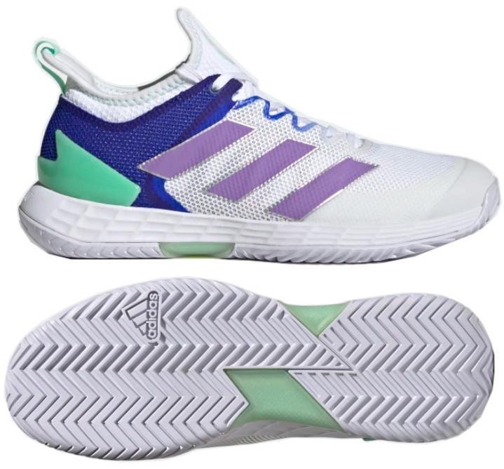adidas Adizero Ubersonic 4 Womens Tennis Shoes - Cloud White / Violet —  TennisHQ