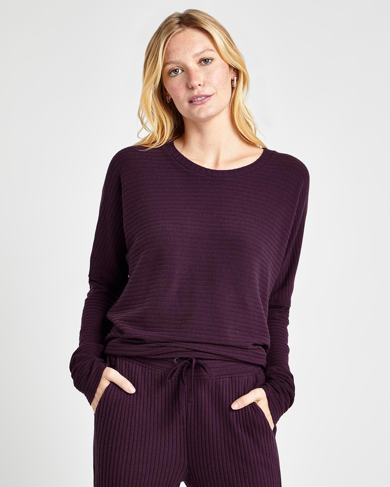 London Rib Long Sleeve Top | Splendid