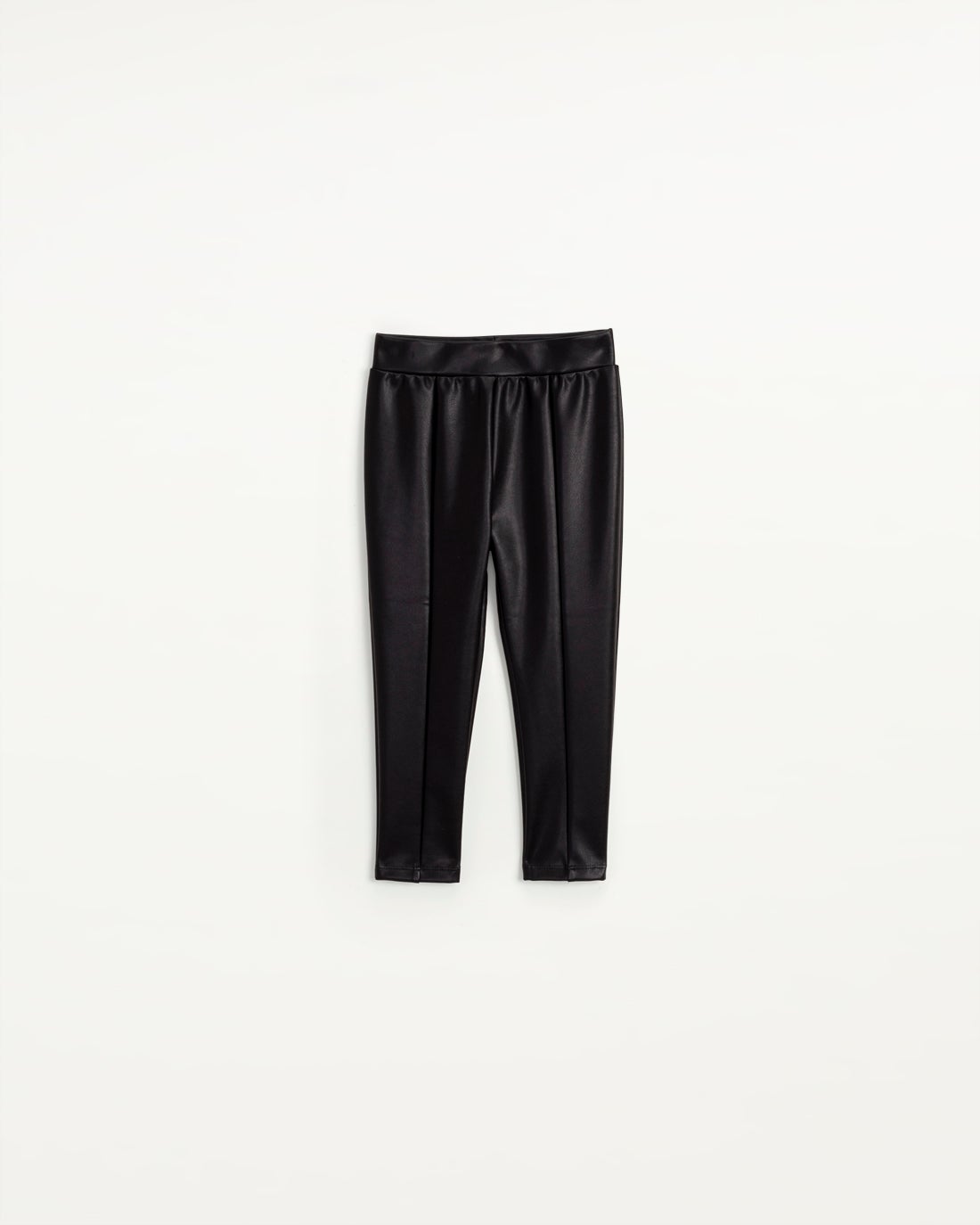 little girl faux leather legging