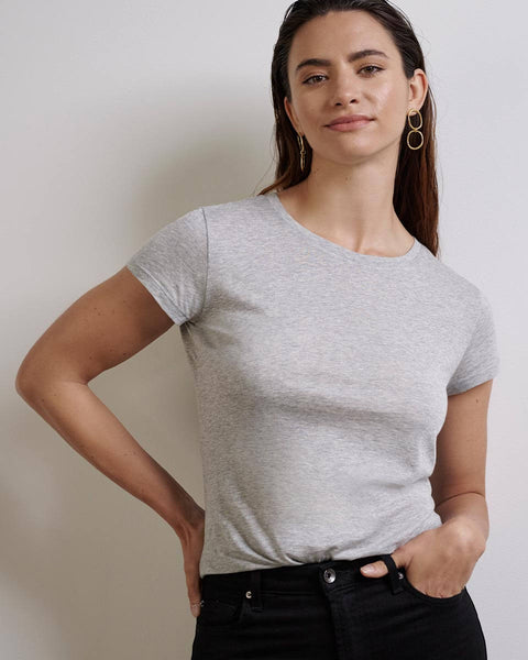 Georgie Crop Tee | Splendid