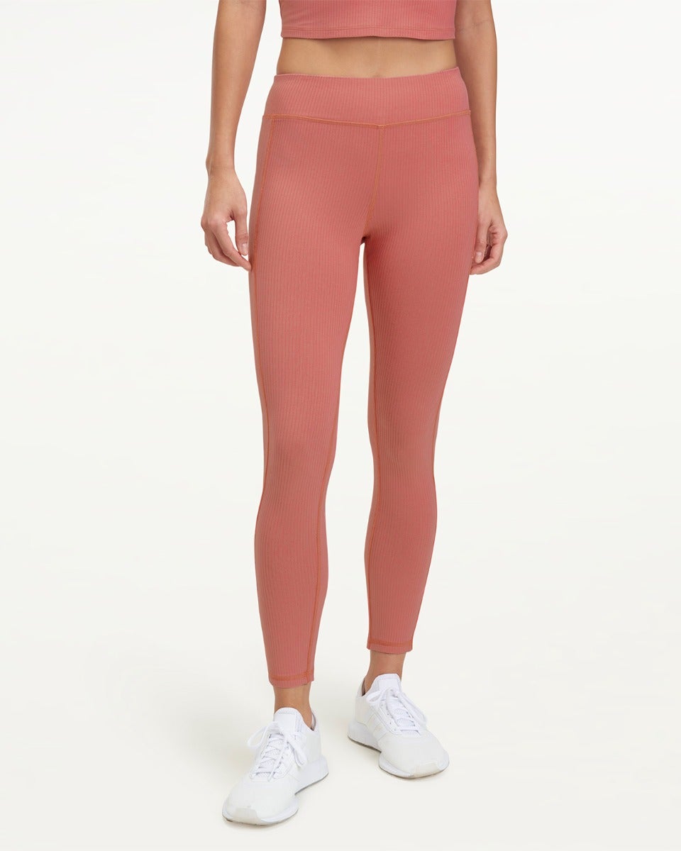 Women's Yoga Pants: Rose Pink, Workout Clothes