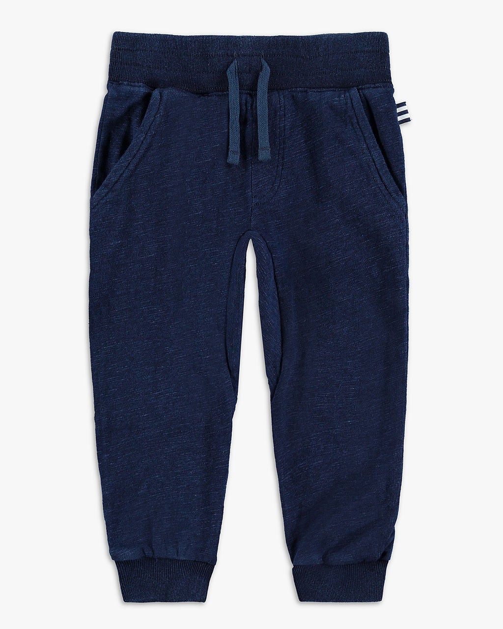 2-pack cotton joggers - Dark blue/Light beige - Kids