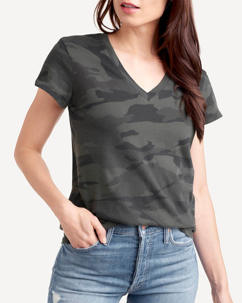 Georgie Crop Tee | Splendid