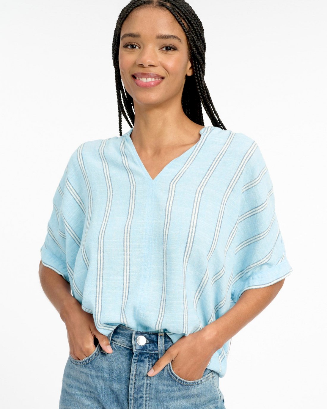 Striped Wynne Blouse | Splendid